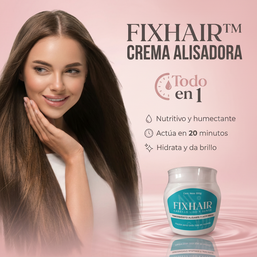 Fixhair: Complejo Avanzado de Keratina y Liso Espejo™